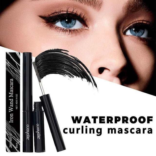 Zephoco Iron Wand Black Mascara, wasserfest, volumengebend, verlängernd - Bild 1