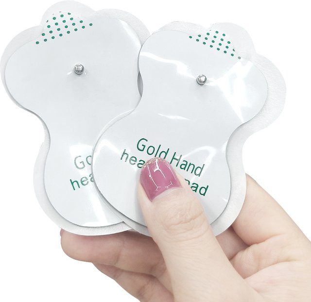 Raiuleko Elektrodenpads für EMS-Akupunktur, Unisex, wiederverwendbar - Bild 1