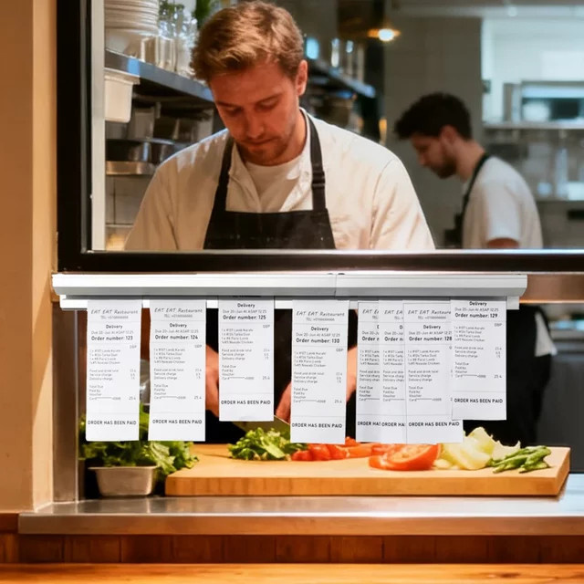 Verstellbarer Menühalter aus Aluminiumlegierung zur Wandmontage für Restaurants, B/H: 20 x 30 cm oder 20 x 50 cm oder 30 x 50 cm - Bild 1