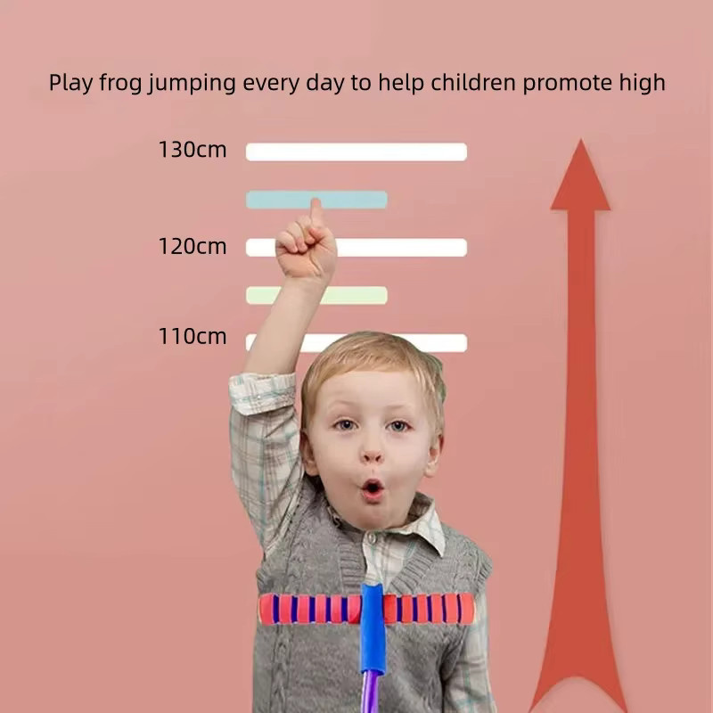 Datgo Frosch Springen Balance Spielzeug, Outdoor Fitness Ausrüstung mit Sound - Bild 3