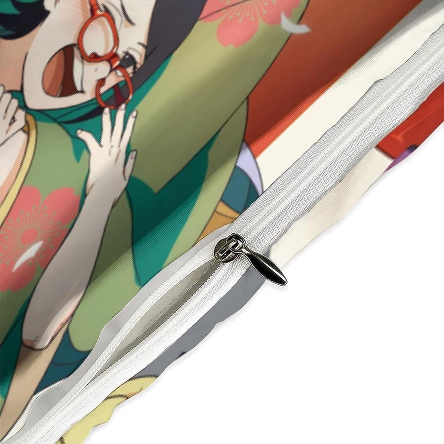 JMG Household Supplies Naruto Anime Mikrofaser Bettwäscheset mit Reißverschluss, 3-teilig, B: 90 cm, L: 200 cm - Bild 4