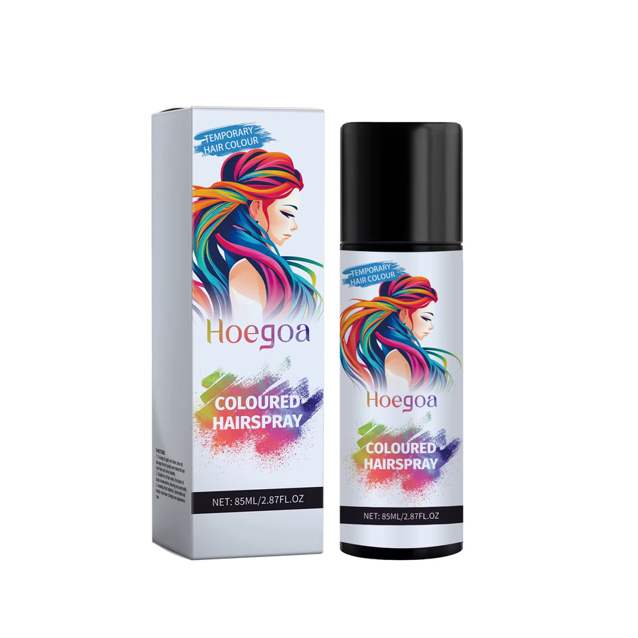 HOEGOA Haarfarbspray Schwarz, Unisex - Bild 6