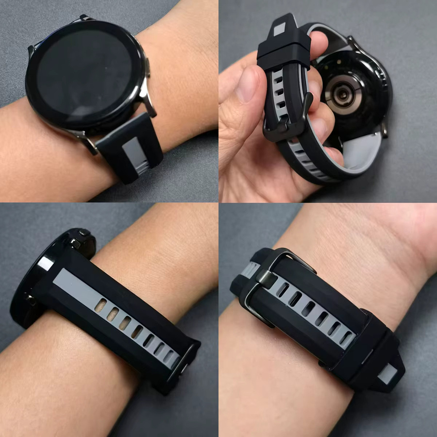 Uhrenarmband Silikon, 22 mm, Unisex - Bild 5