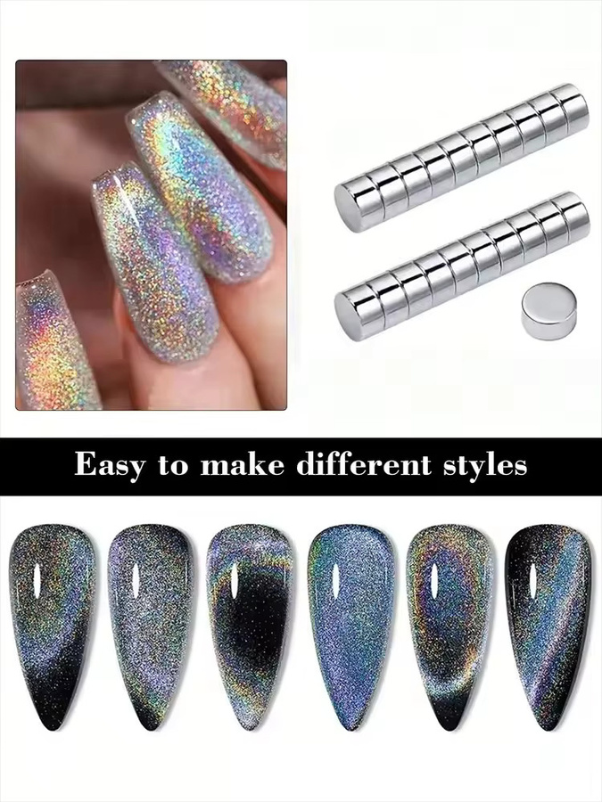 LULAA Nagelwerkzeug-Set, Edelstahl, Schimmernd, Unisex - Bild 2