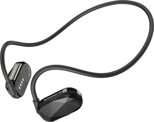 Monster Aria Free Bluetooth In-Ear Freisprecheinrichtung mit USB-C, Schwarz/Mehrfarbig - Bild 1