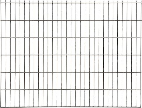 FLORAWORLD Doppelstabmatte aus verzinktem Stahl in Silber, H x L x T: 163 x 201 x 1,7 cm - Bild 1