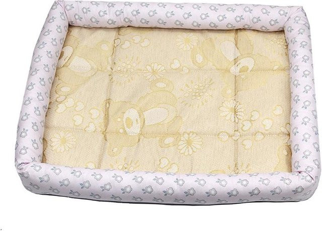 Ice Silk Haustiermatte für Hunde und Katzen in Pink, Größe S (Breite: 40 cm, Tiefe: 30 cm) - Bild 1
