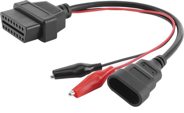 KaiSai 3Pin auf OBD2 16Pin Adapterkabel für Auto-Diagnose in Schwarz - Bild 1