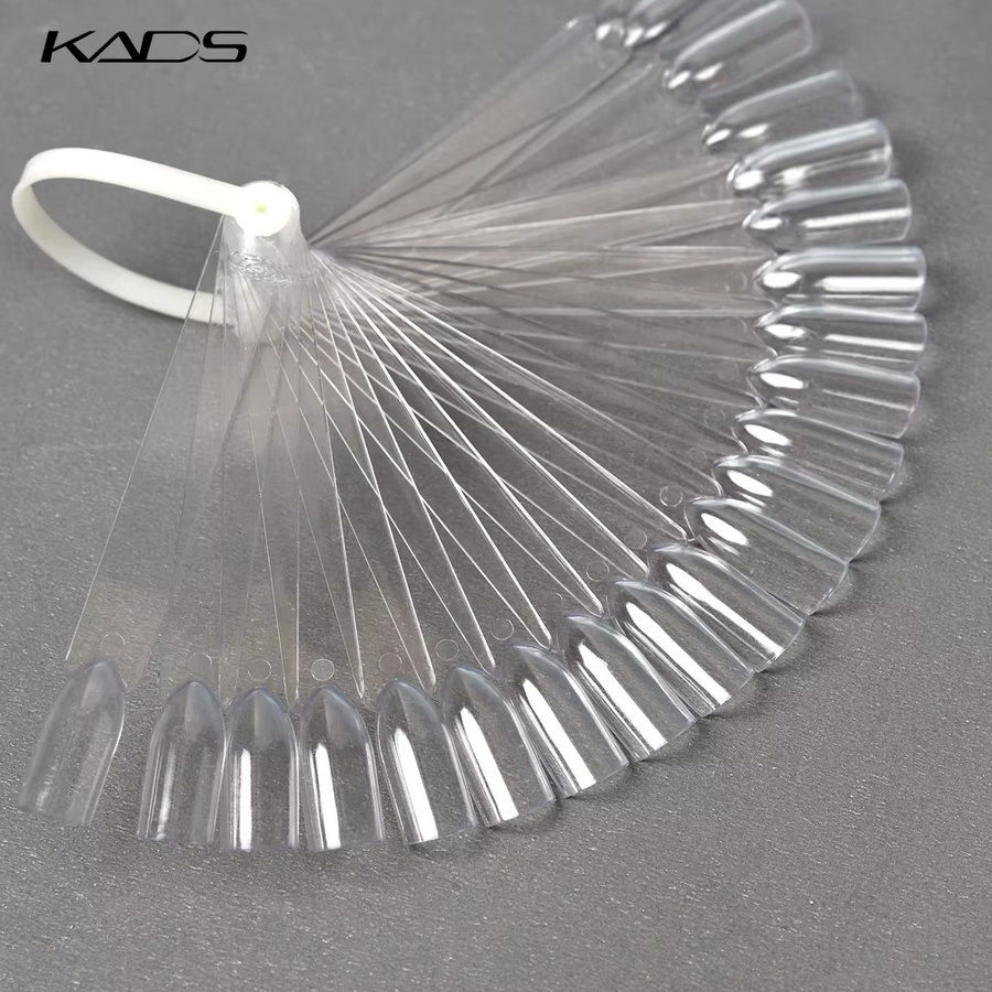 KADS Nail Art Swatch Sticks, 32 Stück, klar - Bild 1