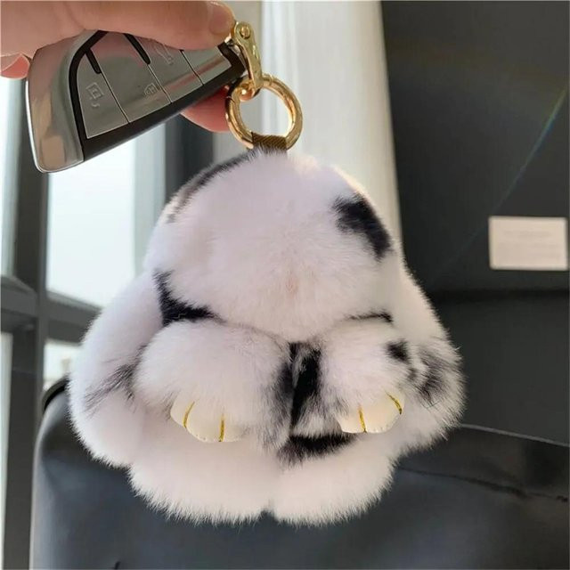 Rd lala Schlüsselanhänger Plüsch, Kaninchen, Unisex - Bild 1