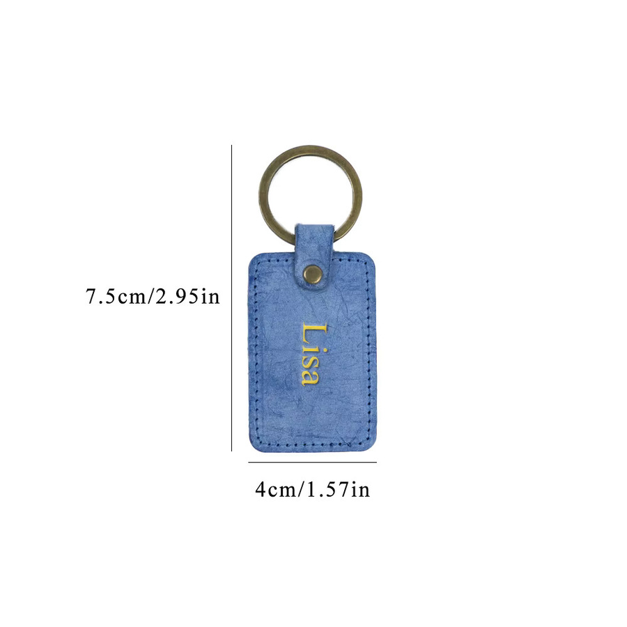 CNGRANDBAG Autoschlüsselanhänger Retro-Leder, Unisex - Bild 2