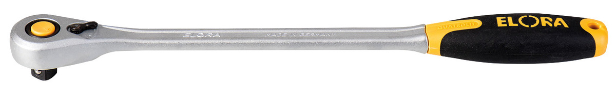 Elora Hebelumschaltknarre 1/2 Zoll extra lang silber ELORA-770-L115F - Bild 1