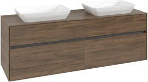 V&B Waschtischunterschrank Collaro für 2 Waschbecken in Arizona Oak, B/T/H: 160 x 54,8 x 50 cm - Bild 1