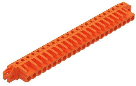 WAGO 232-283/031-000 Federleiste in Orange, 10 Stück - Bild 1