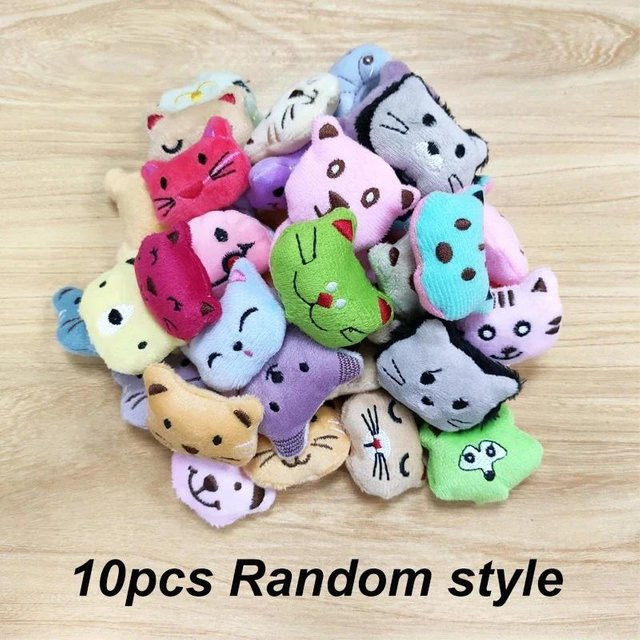 Wucifang Bags Mini-Tier-Plüschpuppen, 30-teiliges Set, Hase Bär Panda, pink - Bild 1
