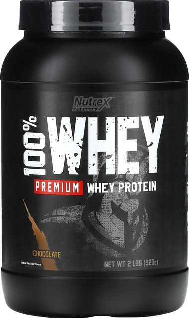 Nutrex Research Premium-Molkenprotein Schokolade 923 g - Bild 1