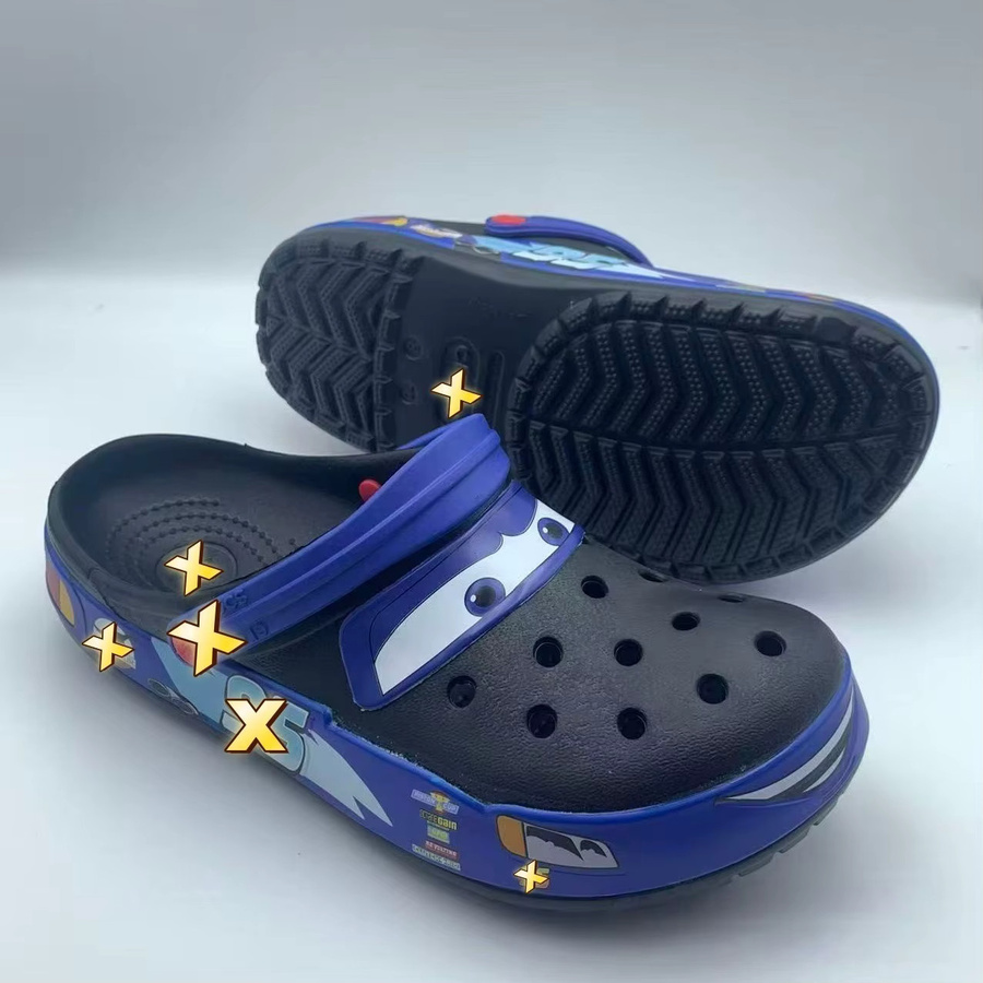 Bandai Cartoon 95 Rennwagen-Themen-Clogs, EVA-Lochschuhe - Bild 3