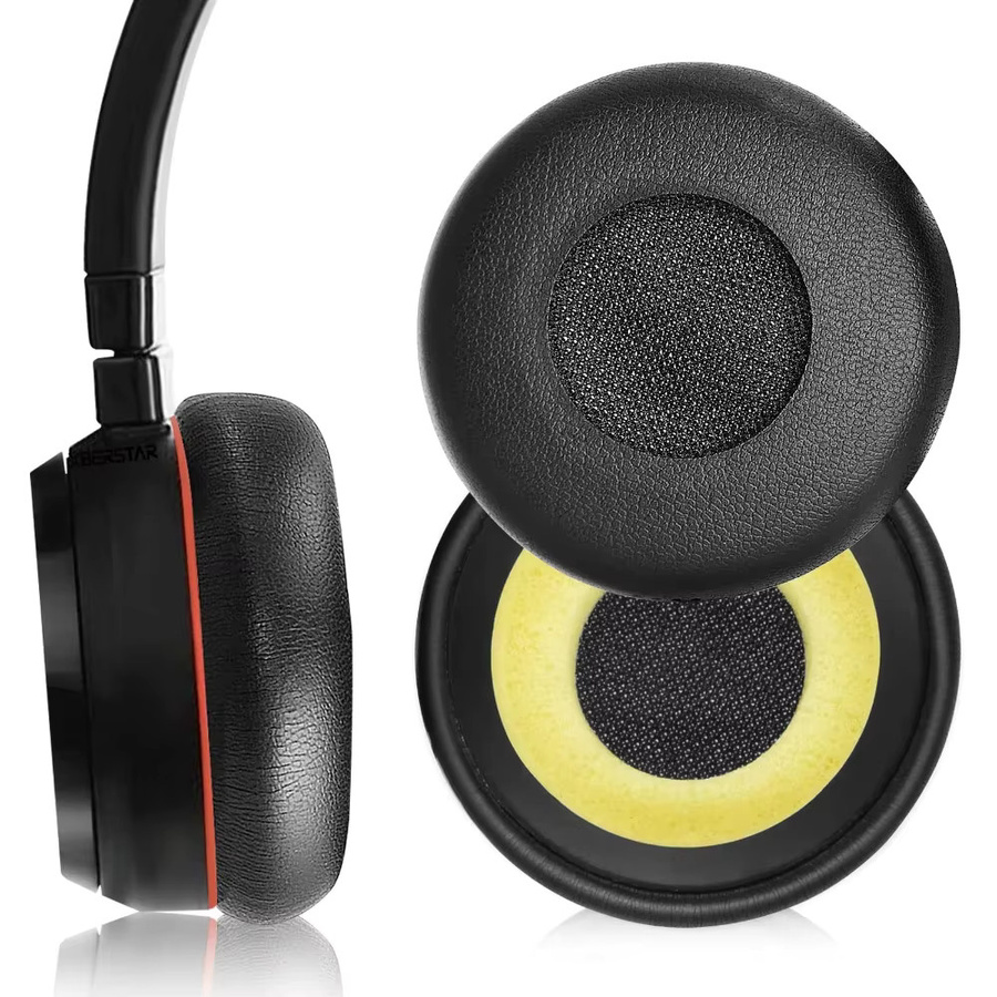 ZUODUO Ohrenschützer Ohrpolster Ersatzteile für Jabra Evolve 65 40 30 20 II UC MS SE 75 75+ UC MS Headsets in Schwarz - Bild 3