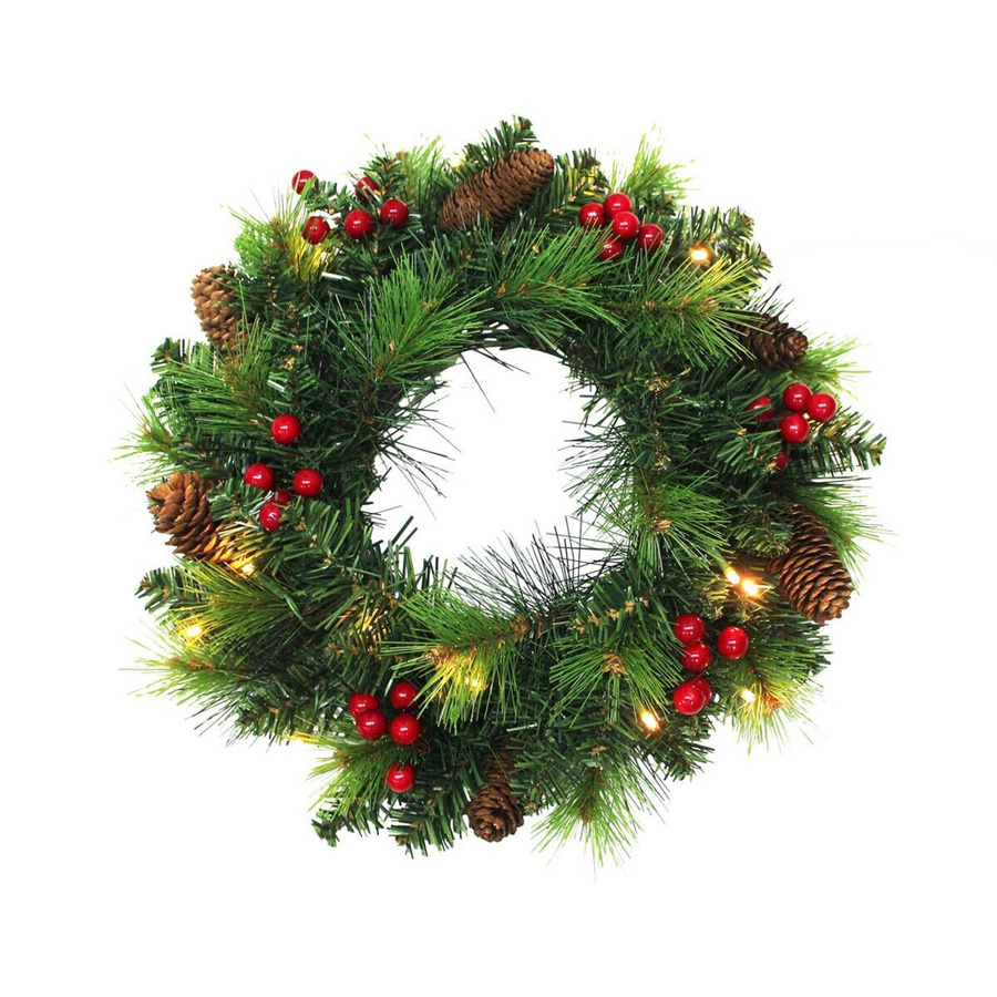 Näve Leuchten Noel LED-Dekoartikel aus Metall in Grün B/H/T: 35 x 8 x 35 cm - Bild 2
