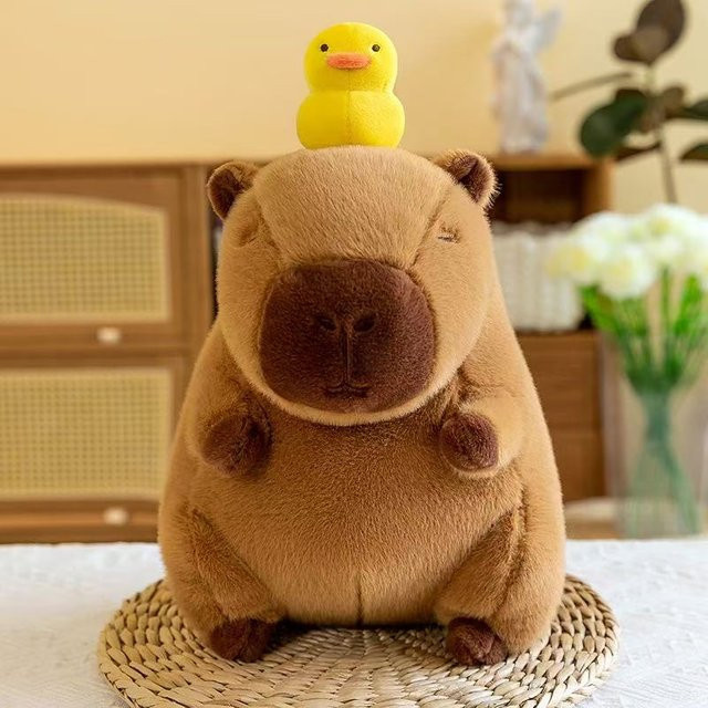 Yiran toy Capybara Plüschtier, 25cm, ab 14 Jahren - Bild 1