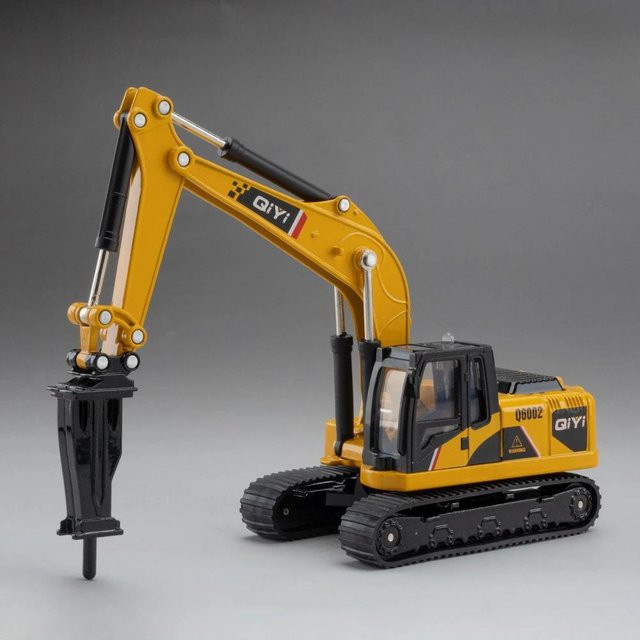 Linyi toy car Baggerbrecher Modellauto, 1:60 Maßstab, Licht und Ton, ab 14 Jahren - Bild 1