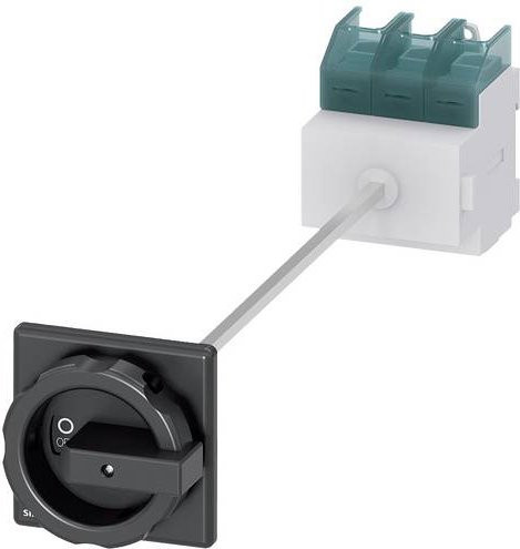 Siemens Lasttrennschalter Schwarz 3polig 125A 50mm² 690 V/AC 3LD28140TK51 - Bild 1