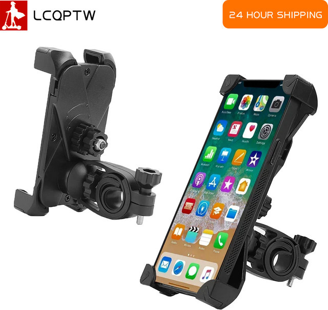 Universeller Xiaomi Handyhalter 360 Grad verstellbare Anti-Rutsch-Halterung in Schwarz für Xiaomi M365 Pro 1S Pro2 Mi3 Mi4 Fahrradzubehör - Bild 1