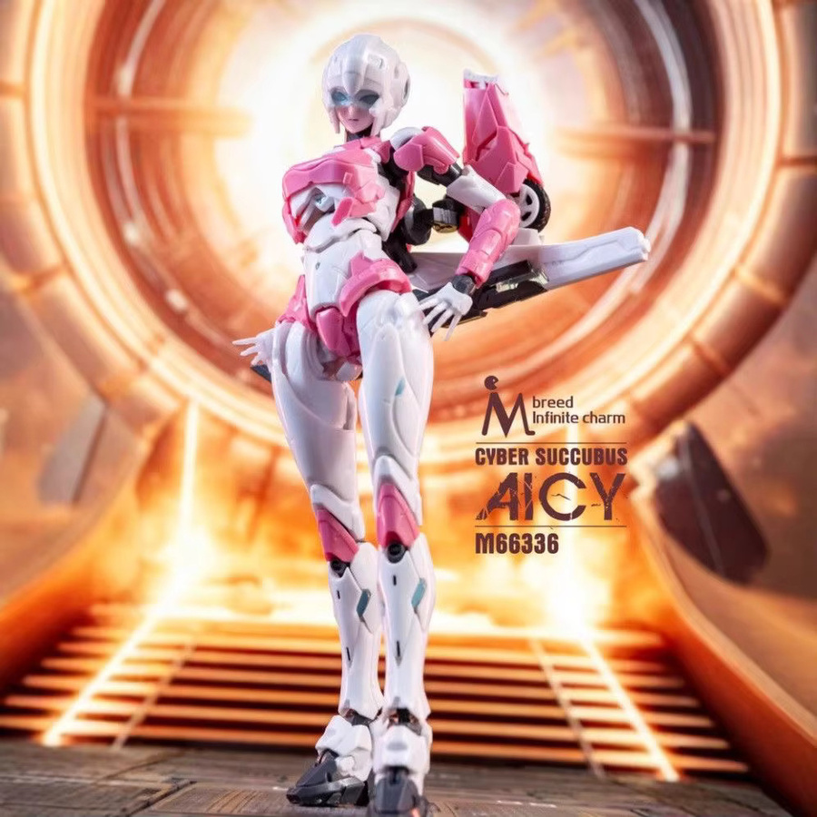 FLAME TOYS M Breed Infinite Charm M66336 AICY KO Sentinel Arcee, Actionfiguren, Assembly Model Kit - Bild 3