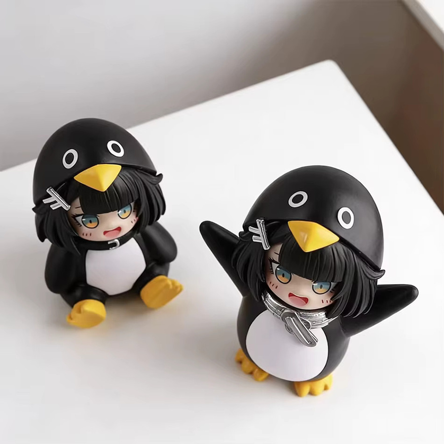 Gugugaga Kleiner Pinguin-Verwaltungsbeamter, PVC-Figur, Einzelfigur - Bild 4