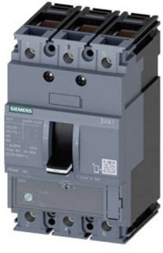 Siemens 3VA1125-5EE36-0AA0 Leistungsschalter in Grau mit einem Einstellbereich von 18 - 25A und einer maximalen Schaltspannung von 690 V/AC - Bild 1