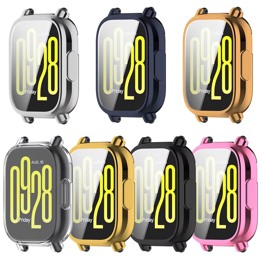 Xiaomi Displayschutzfolie, Schwarz, Redmi Watch 6 5 4 3, Smart-Armband-Hülle - Bild 2