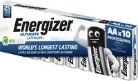 Energizer Ultimate Lithium AA Batterie 3000 mAh 1,5 V, 10 Stück, Silber - Bild 3