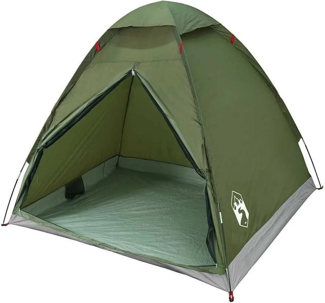 vidaXL Kuppel-Campingzelt für 2 Personen in Olivgrün, wasserdicht - Bild 1