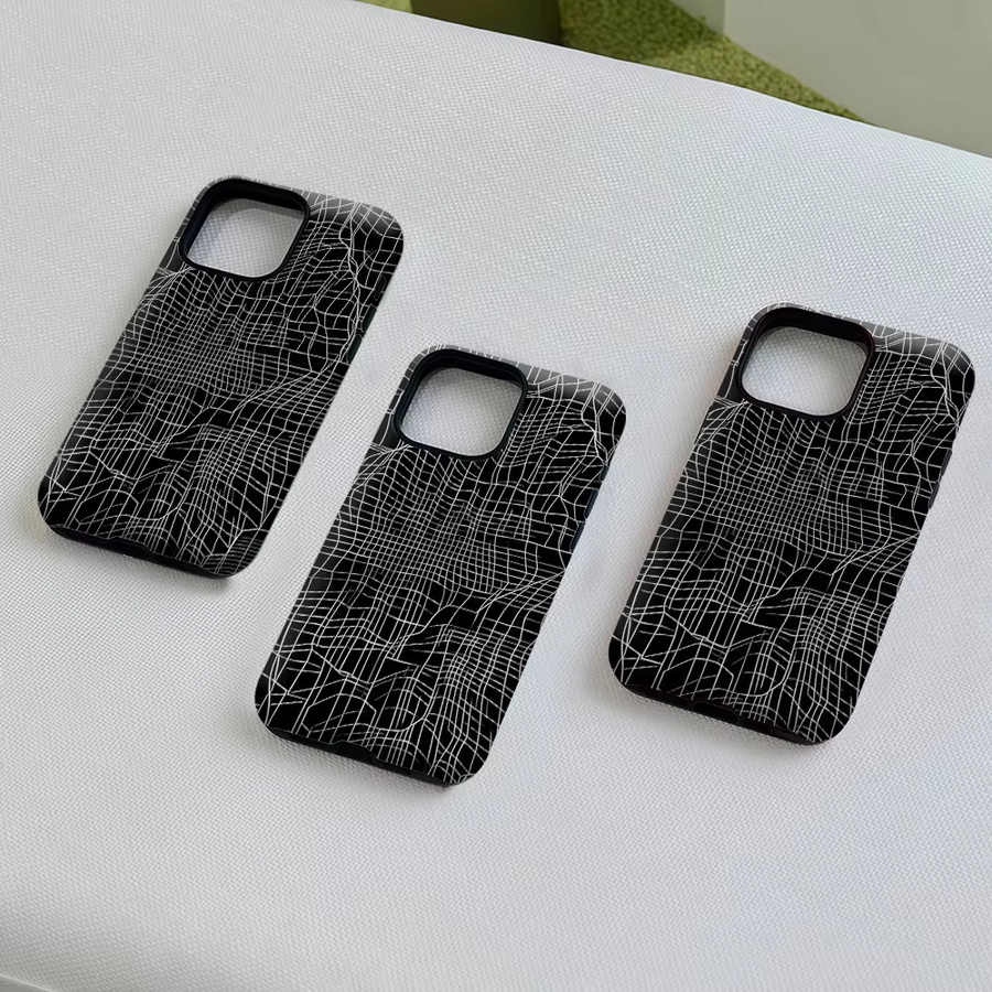 Aurea Case Matte Bumper MagSafe kompatible Stoßfeste Hartschalen Hülle für iPhone 17 16 15 14 13 Pro Max in Schwarz - Bild 5