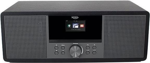 Xoro HMT 600 V2 All-in-One-Stereo-Internetradio in Schwarz mit Bluetooth, DAB+, FM, CD und USB-Anschluss - Bild 1