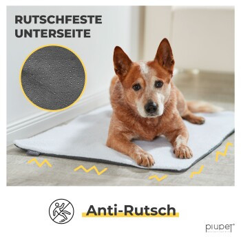 PIUPET Selbstheizende Hundedecke in Beige - Bild 2
