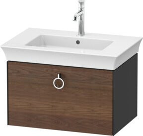 Duravit Waschtischunterschrank ohne Aufsatz White Tulip in Weiß glänzend, B/T/H: 68,4 x 45,8 x 41 cm - Bild 1