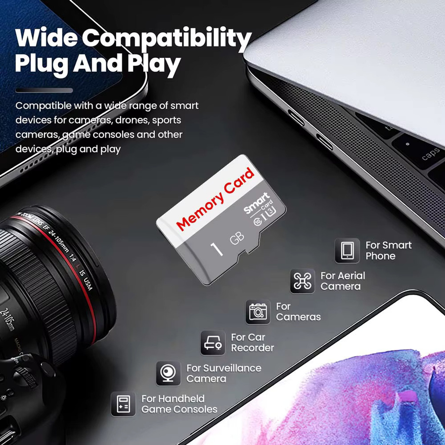JASTER MicroSD Speicherkarte mit verschiedenen Kapazitäten von 64MB bis 2GB - Bild 3