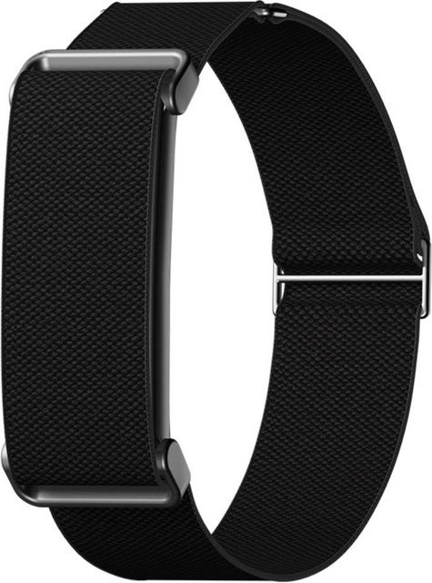 YNliujia Elastisches Sportband für Google Fitbit Air, Verstellbares Ersatzarmband für Damen und Herren, Schwarz, Länge: 27 cm - Bild 1