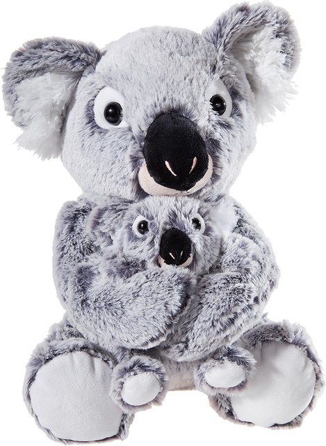 MISANIMO Koala Bär mit Kind, Plüsch / Textil, Grau - Bild 1