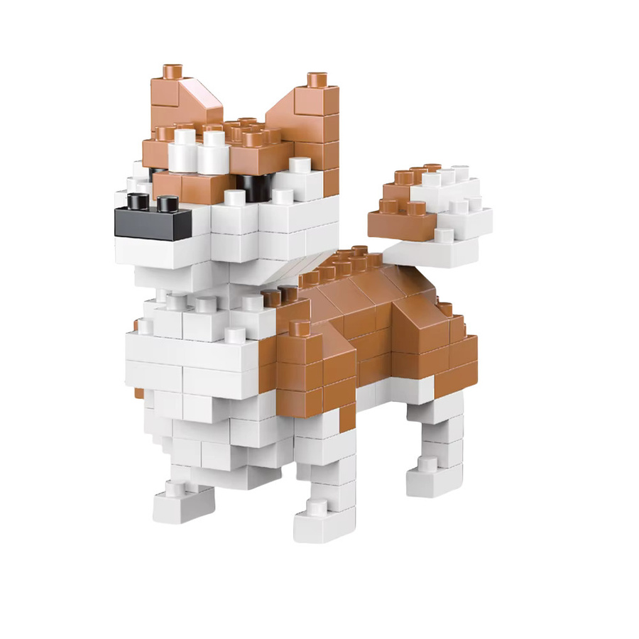 Knew Built Super Mini Dackel Hund, Baustein-Spielzeugset, Tiere - Bild 2