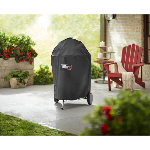 Weber Abdeckhaube für Original Kettle und Master-Touch 57 cm, Schwarz - Bild 3