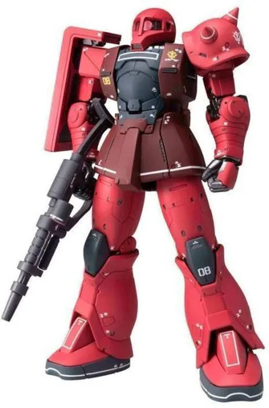 Gundam Fix Figuration Metal Composite MS-05S Char Aznable Zaku I Noir Actionfigur in Schwarz und Rot aus Metall und Kunststoff, Höhe: 18 cm - Bild 1