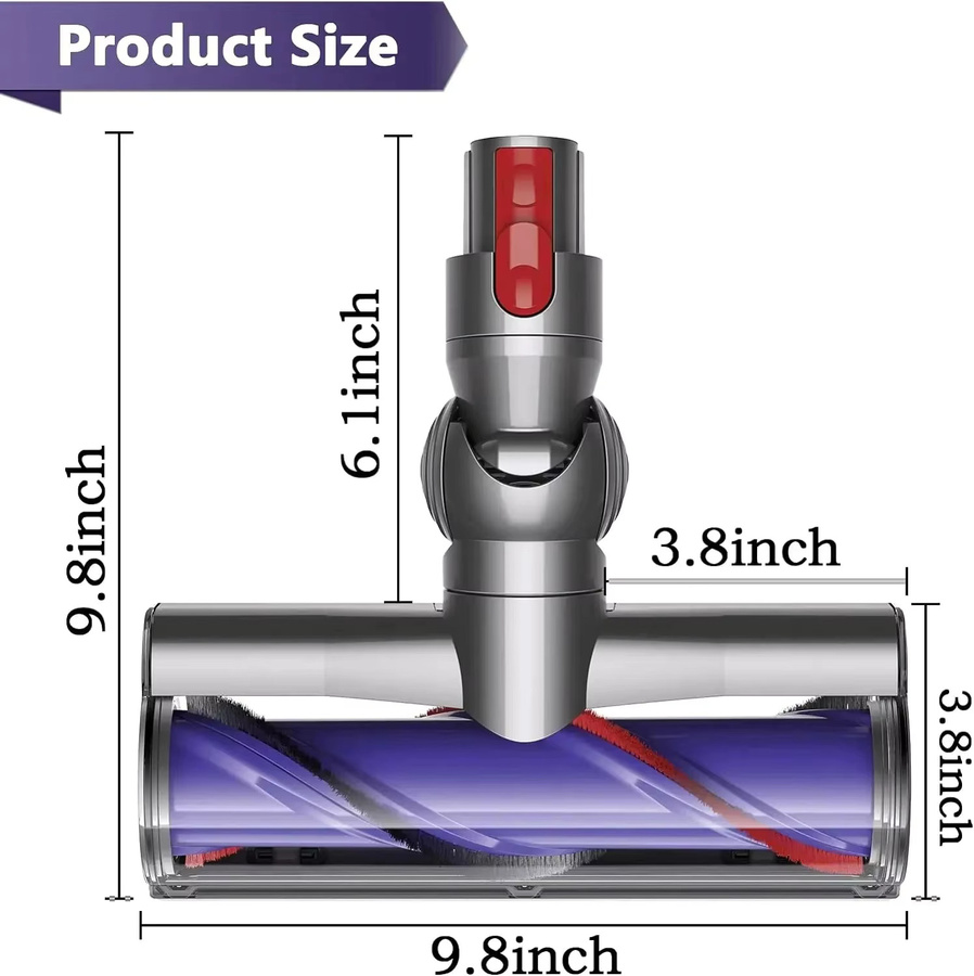 Dyson elektrische Bodenbürste als Saugkopf mit Direktantrieb für V7 V8 V10 V11 V15 Modelle - Bild 3