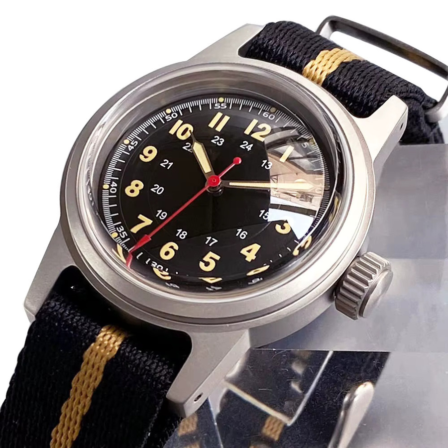 Tandorio Armbanduhr Automatik, Edelstahl, 36 mm, Saphirglas, Unisex - Bild 2