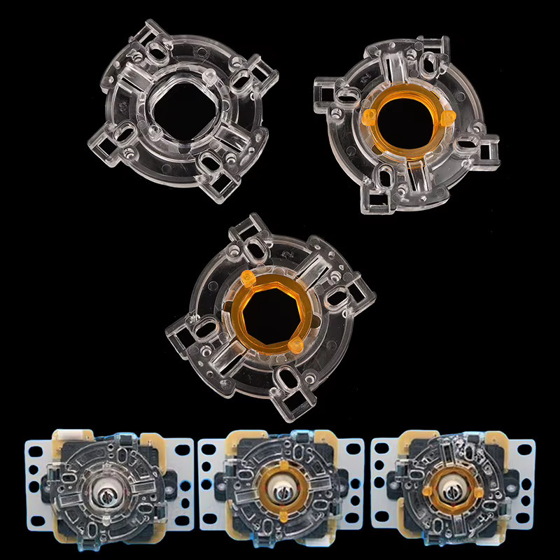 Marbit Arcade-Joystick-DIY-Kit JLF TP 8YT mit GT8-Begrenzer und transparentem Retro-Design - Bild 2