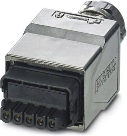 Phoenix Contact Power-Steckverbinder 1421785 CUC-PPC-C2ZNI-SS/24FKP5 in Silber - Bild 1