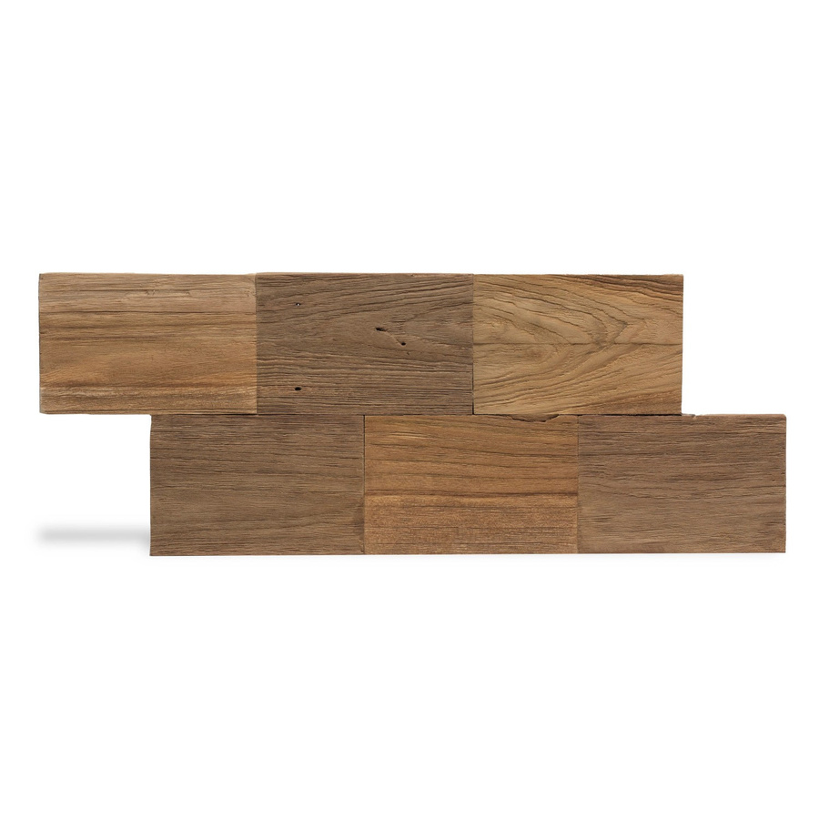 Rebel of Styles Holzverblender UltraWood Big Square in Braun mit Holzoptik, Breite: 45 cm, Höhe: 20 cm - Bild 2