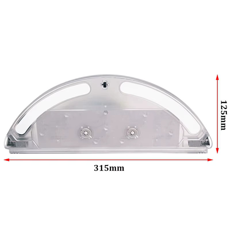 Roborock Wassertank-Mopp Ersatzteil für S5 S50 S51 S55 S6 S60 S65 E25 E35 E20 C10 T4 T6 Mi, transparent - Bild 2