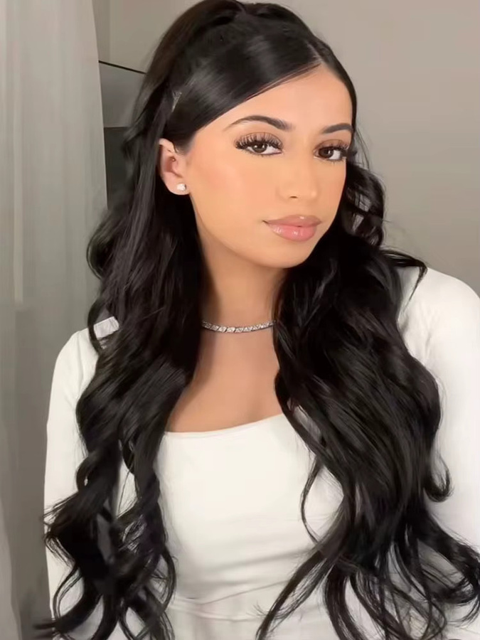 Alana Clip-in-Haarschwanz, lockiger Retro-Pferdeschwanz mit Kamm - Bild 6
